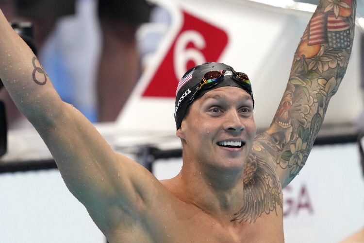 US wins 400 medley relay, 5th Tokyo gold for Dressel